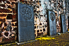 Dutch tombstones in St Paul's church.jpg